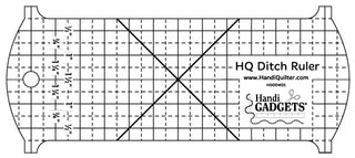 Handi Quilter Ruler Ditch