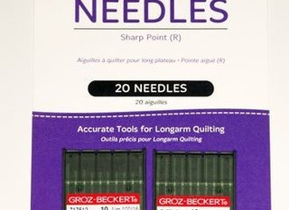 Handi Quilter Needles Sharp 14/90 Pk 20