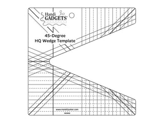 Handi Quilter Ruler Wedge Template 45 Degrees