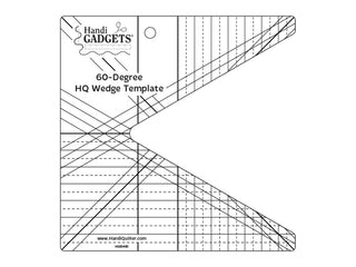 Handi Quilter Ruler Wedge Template 60 Degrees