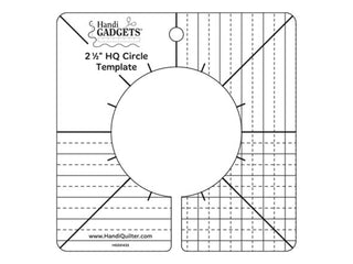 Handi Quilter Ruler Circle Template 2.5"