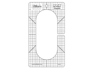 Handi Quilter Ruler Pillbox Echo (2.5" - 6.5")