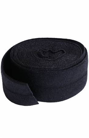 By Annie Fold Over Elastic 3/4" x 2yd Black