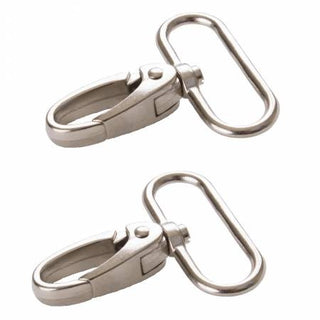 By Annie Swivel Hook 1.5" Nickel Set Of Two