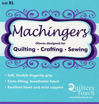 Quilters Gloves Machingers - X Large