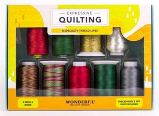 Threads Wonderfil Expressive Quilting Pack - Christmas Carol