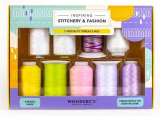 Wonderfil Inspiring Stitchery & Fashion Pack - May Flowers