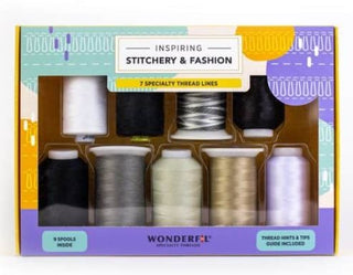 Wonderfil Inspiring Stitchery & Fashion Pack - Back to Basics