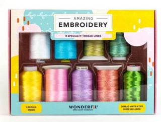 Wonderfil Amazing Embroidery Pack - Springtime