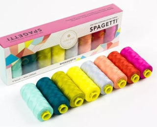 Wonderfil Spaghettii 50wt Double Gassed Egyptian Cotton Pack - Violet Craft