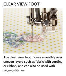 Janome Convertible Free Motion Quilting Foot QB-S 9mm Models