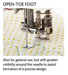 Janome Convertible Free Motion Quilting Foot QB-S 9mm Models