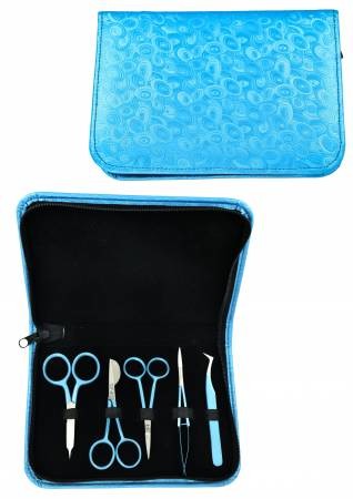 Scissors - Famore - Embroidery Scissor Set Blue 