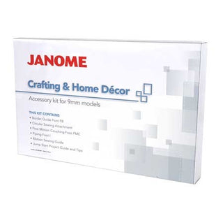 Janome Accessory Kit 9mm Crafting And Home Décor Kit - All 9mm Machines