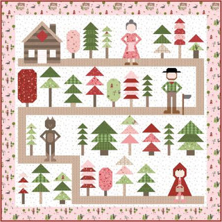 Through the woods Quilt by Jennifer Long