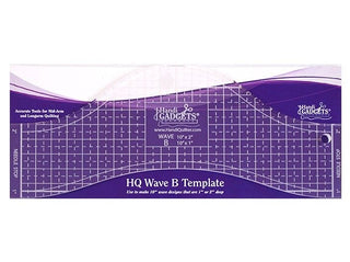 Handi Quilter Ruler Wave B (10)