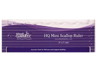 Handi Quilter Ruler Mini Scallop