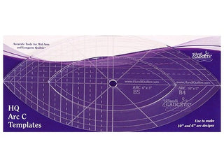 Handi Quilter Ruler Arc C Templates(10 6)
