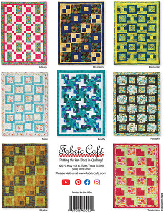 Make it Easy with 3 Yard Quilts by Fabric Cafe