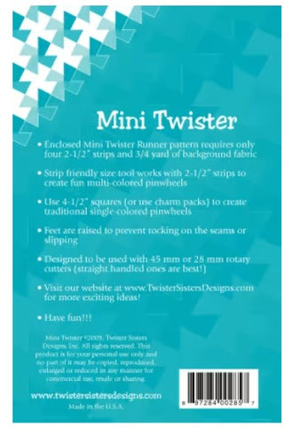 Mini Twister Template