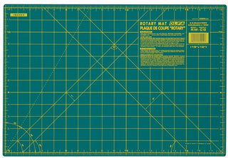 Olfa Cutting Mat Small Green 18" x 12'