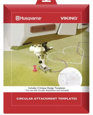 Husqvarna Viking Circular Attachment Template Set