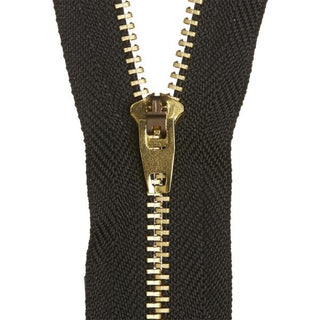 Jean Zipper 15cm/6 Black