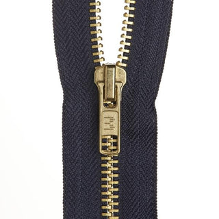 Metal Zipper Open End 80cm/32 Navy