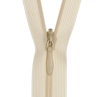 Invisible Zipper 20cm/8 Off White