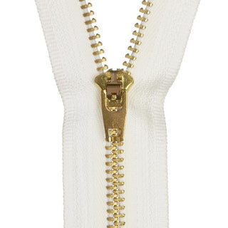 Jean Zipper 12cm/5 White