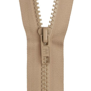 Open End Chunky Zip 46cm / 18 - Cream