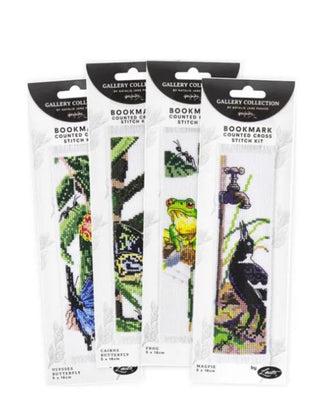 Cross Stitch Bookmark FROG