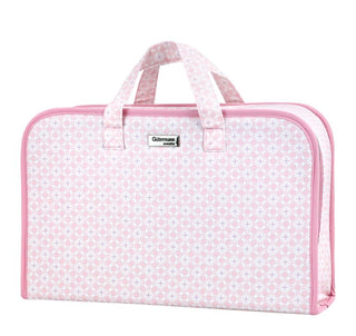 Gutermann Birch Blooms Carry All Storage Case Ornate Tile Pink