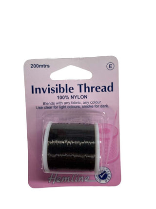 Hemline Thread Invisible 200m Smoke