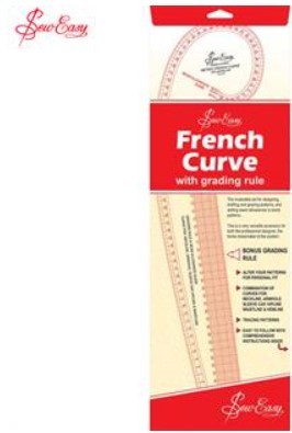 French Curve with Grading Rule