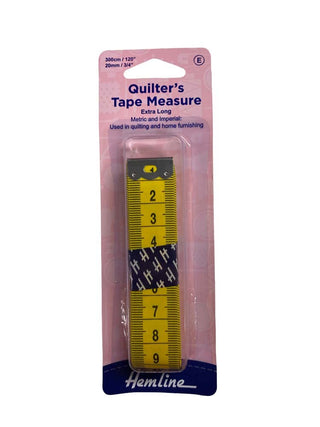 Hemline Tape Measure - Extra Long 120
