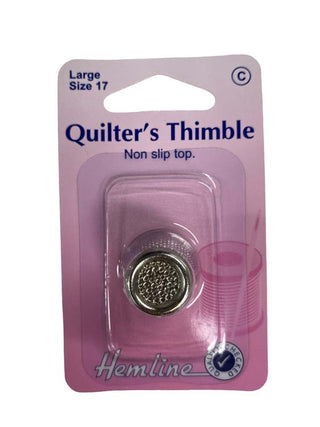 Hemline Thimble Brass Large #17