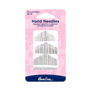 Hemline Needles Household Assorted Pack of 50