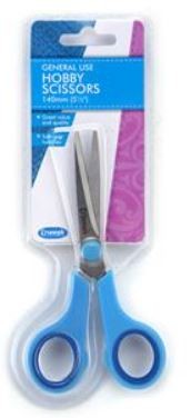 Scissors Triumph General Use Hobby Scissors Soft Grip 5.5"