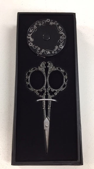 Klasse Scissors Deluxe Embroidery Scissors and Tape Measure set