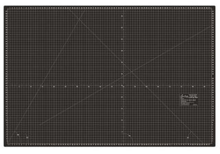 Sew Easy Double Sided Cutting Mat - Extra Large Grey/Black 35" x 23"