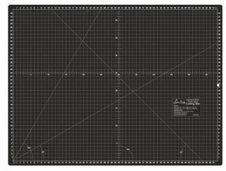 Sew Easy Double Sided Cutting Mat - Large Grey/Black 23" x 17"