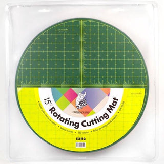 Matilda's Own Cutting Mat Rotating Cutting Mat 15" Diameter