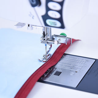 Janome Zipper Foot (Adjustable) narrow L/shank T/L and F/L (2 needle slots)