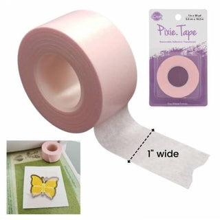 Tape - Pixie Tape Removeable Adhesive 1" x 20 yds