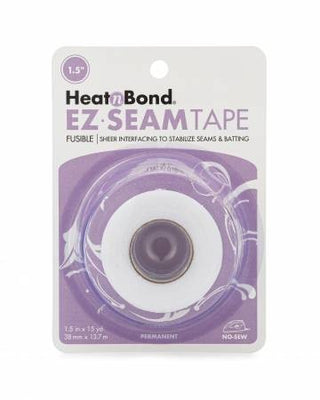 Fusible HeatnBond EZ-Steam Iron-On Fusible Sheer Batting & Seam Tape