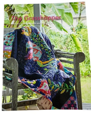 The Grasshopper Quilt Pattern Book with Instructional Videos by Sarah Fielke