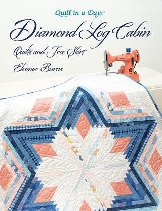 Book - Diamond Log Cabin Quilts and Tree Skirt by Eleanor Burns