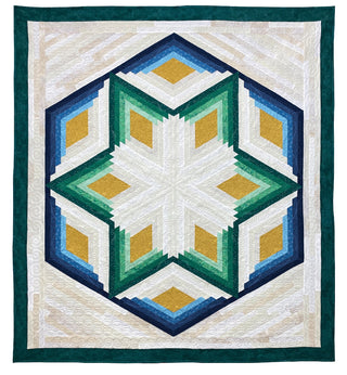 Book - Diamond Log Cabin Quilts and Tree Skirt by Eleanor Burns