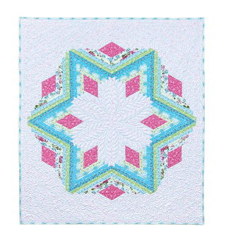 Book - Diamond Log Cabin Quilts and Tree Skirt by Eleanor Burns